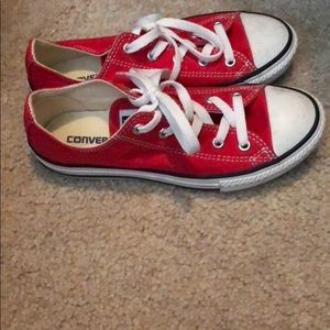 Converse red chuck taylor youth 2